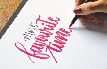 EL lettering: un hobby y una profesión de moda