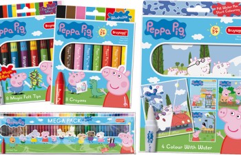 Talens comercializa Peppa Pig by Bruynzeel